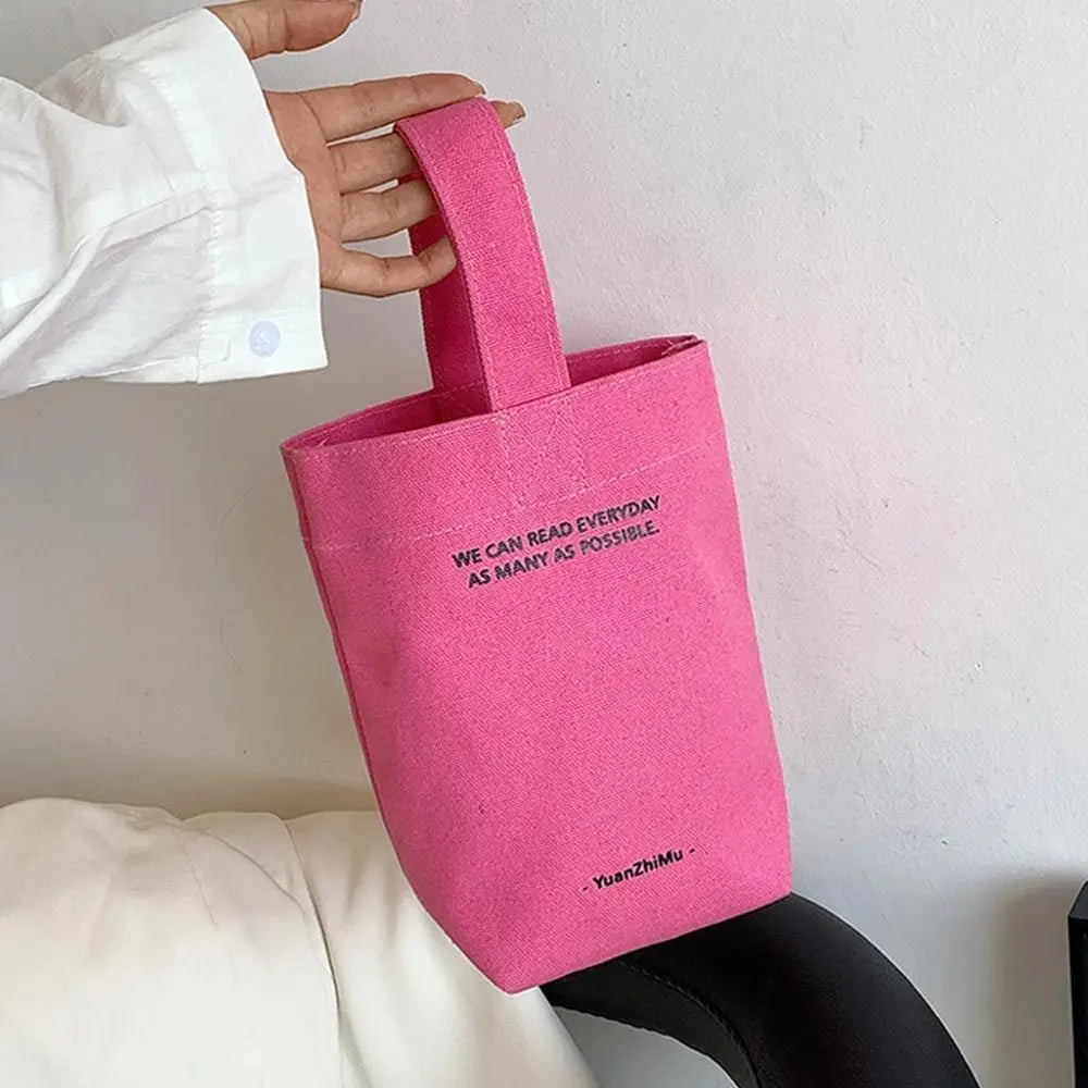 Casual Canvas Large Capacity Tote Women Handbags Letters Shoulder Crossbody Bags Shopper Bag Purse