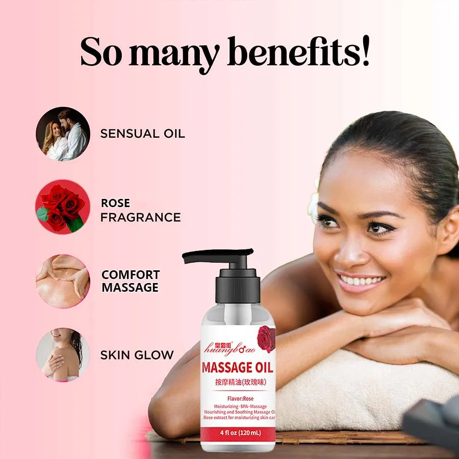 120ml Natural Organic Botanical oil massage Face and Body Oil Relaxing Moisturizing Hydrating Best Skincare Control Product