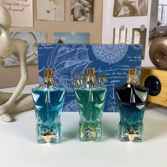 高緹耶裸男香水組男士香水費洛蒙噴霧古龍水香水持久迷人商務男士香水