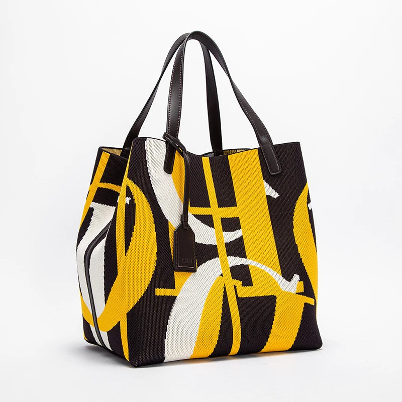 Multi-coloured Colour Retro Style Women's Large Capacity Handbags Multi-coloured Available Classic Multi-purpose Women's Handbag