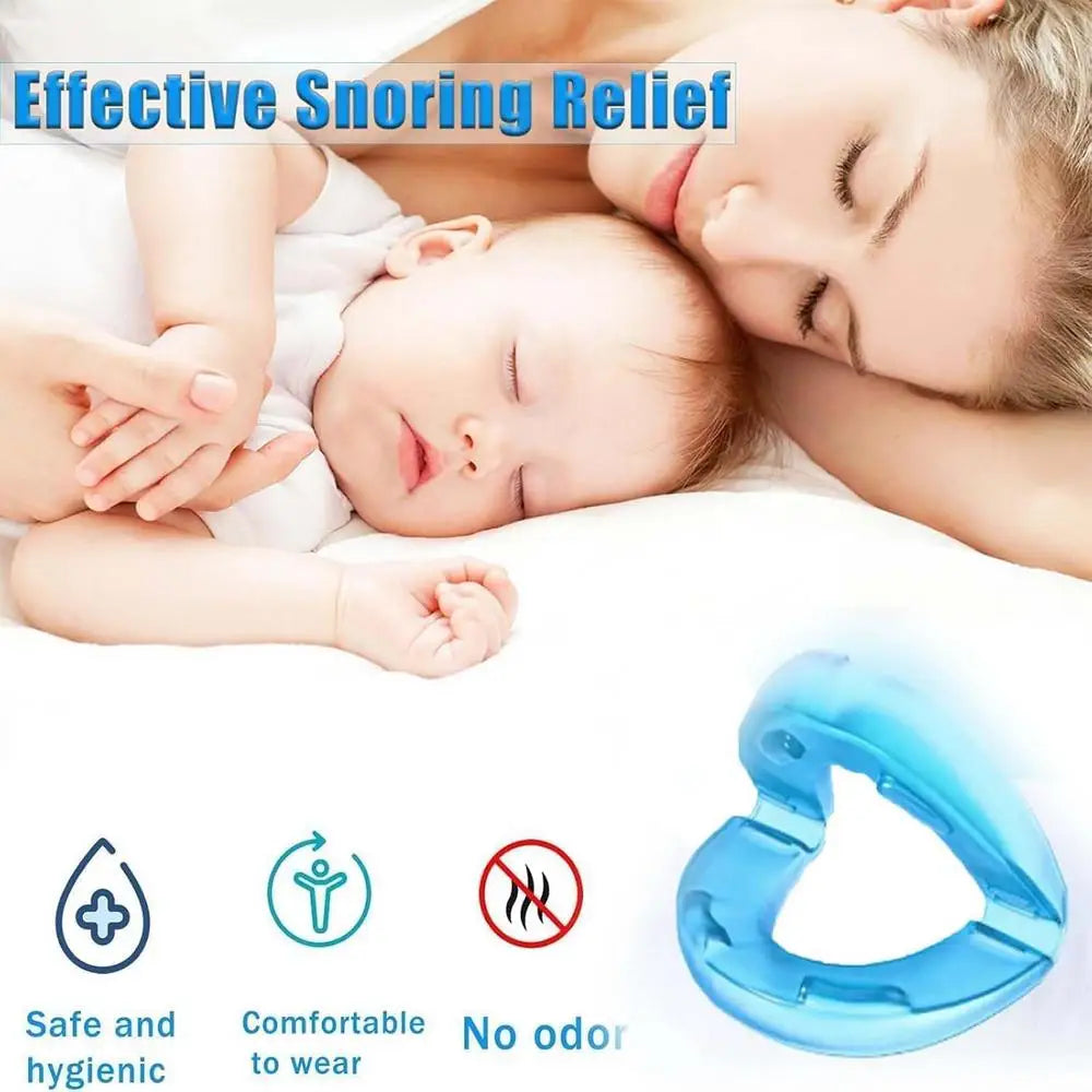 Anti Snoring Mouthpiece Reusable Snore Device Stopper Reduce Snoring Aid Snore Solution Gum Shield for Snoring Stop tool