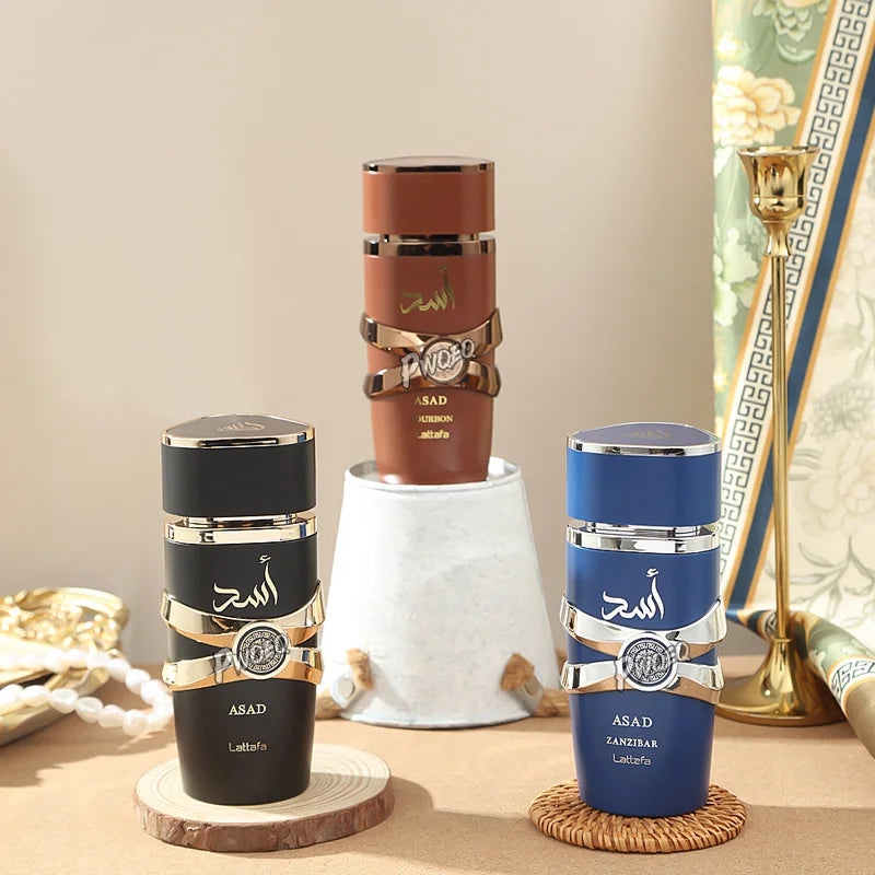 35ML/100ML 男士阿拉伯香水淡香水噴霧持久留香高品質中性費洛蒙阿拉伯男士香水