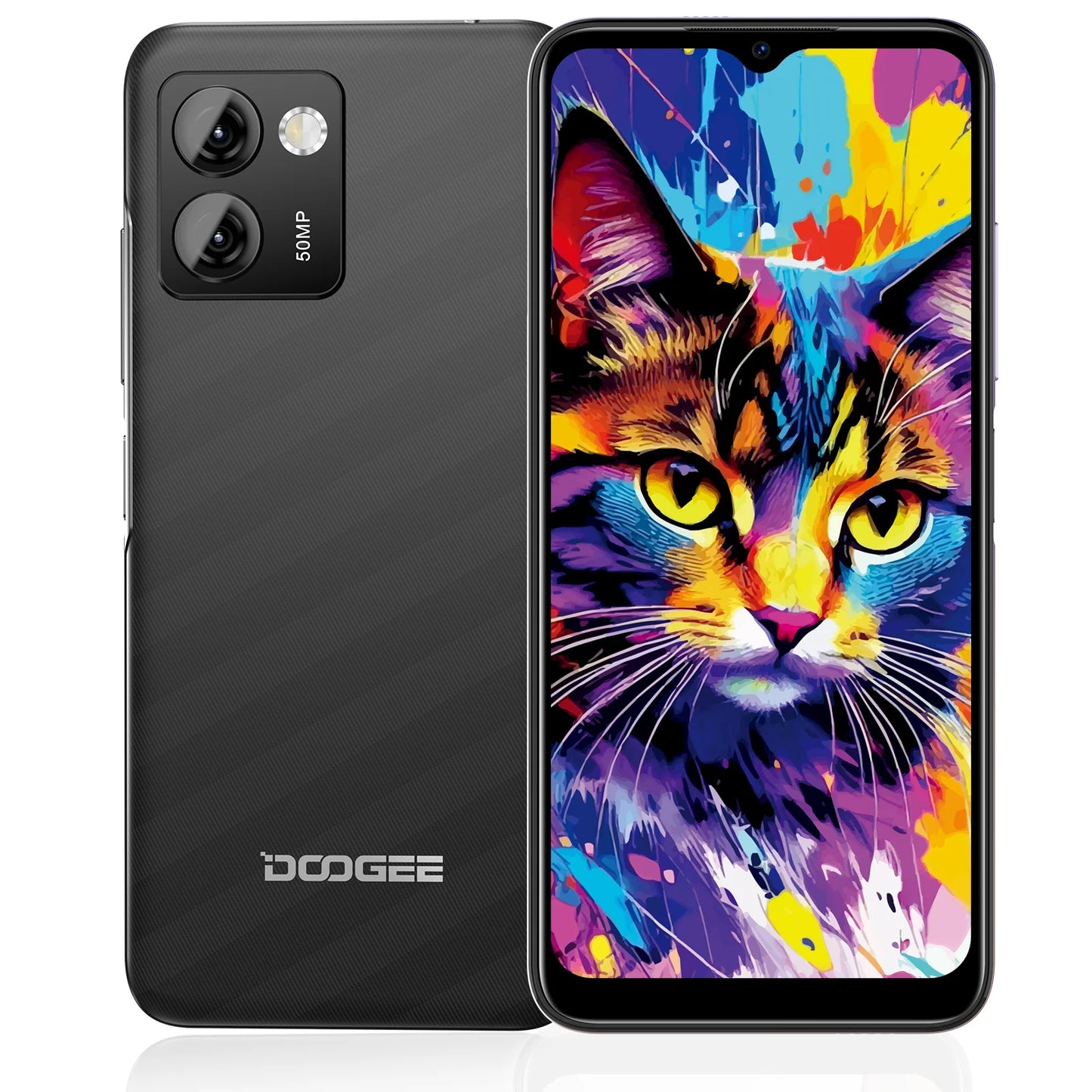 DOOGEE N50 Pro mobile phone free 20GB RAM + 256GB ROM Android 13 50MP AI camera, 6,52 inch 1TB expandable Widevine L1 4G