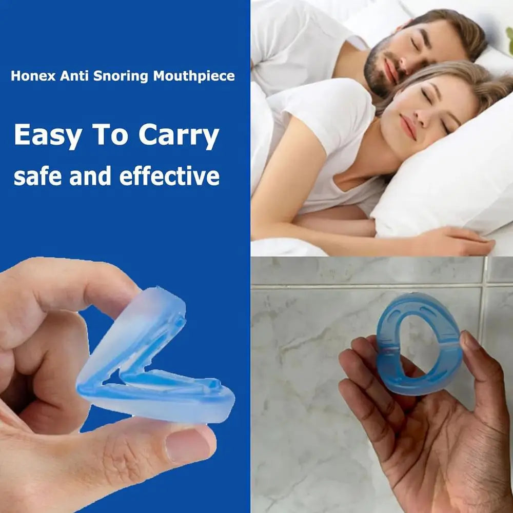 Anti Snoring Mouthpiece Reusable Snore Device Stopper Reduce Snoring Aid Snore Solution Gum Shield for Snoring Stop tool