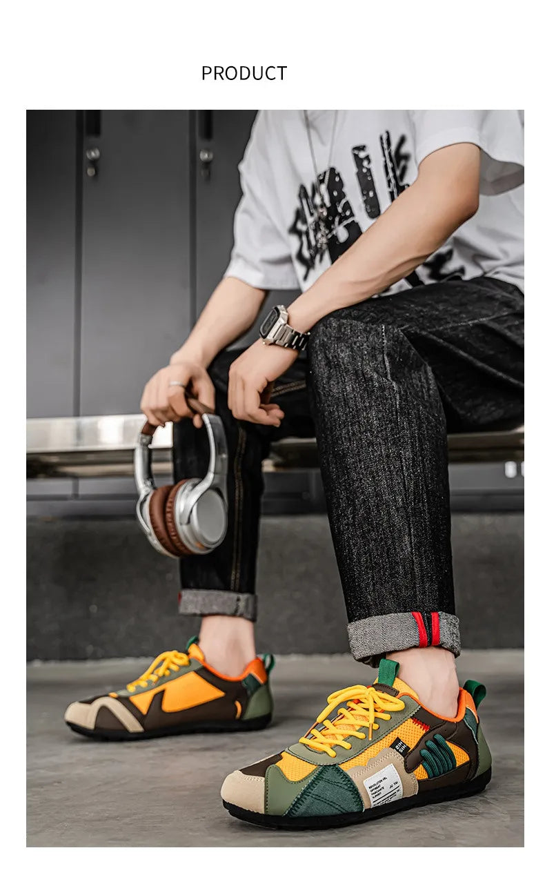 Trend Designer Shoes Man 2025 Original Casual Sneaker Men Street Sneakers Breathable Flat Men's Skate Sneaker sapatos masculinos