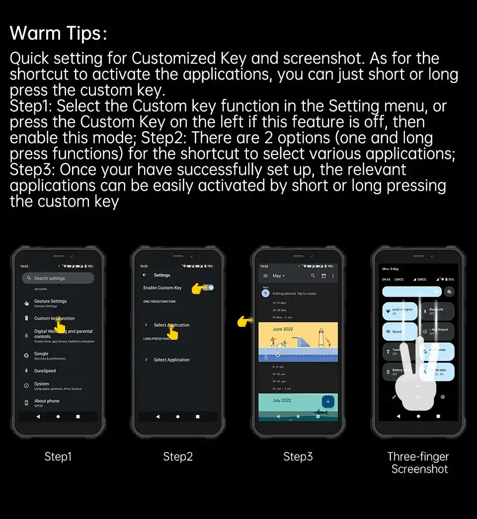 OUKITEL WP32 12GB(4+8) 128GB Mobile Phone IP68, Octa-Core, 6.0" HD+, Unbreakable Smartphone 6300mAh Android 13