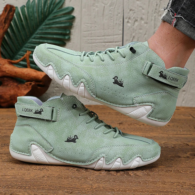 Men's Fashionable Casual Daily Low Top Shoes Breathable Comfortable Lace Up Trendy  Lightweight Flat Shoes for Cycling Hiking