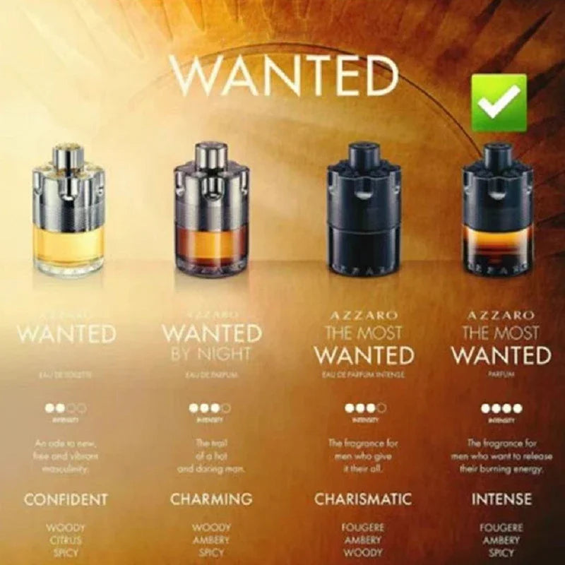 男士古龍水香水淡香水濃烈辛辣木質誘人香氛約會之夜持久留香令人無法抗拒 100 毫升