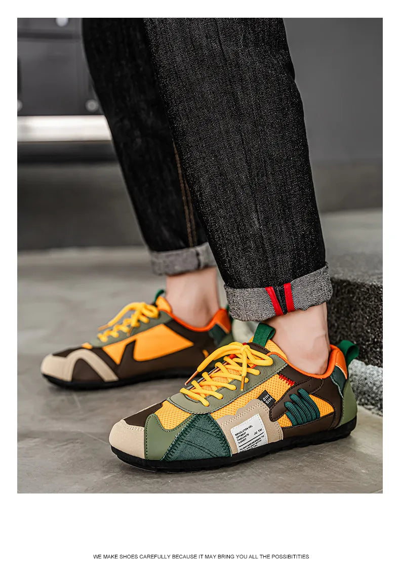 Trend Designer Shoes Man 2025 Original Casual Sneaker Men Street Sneakers Breathable Flat Men's Skate Sneaker sapatos masculinos