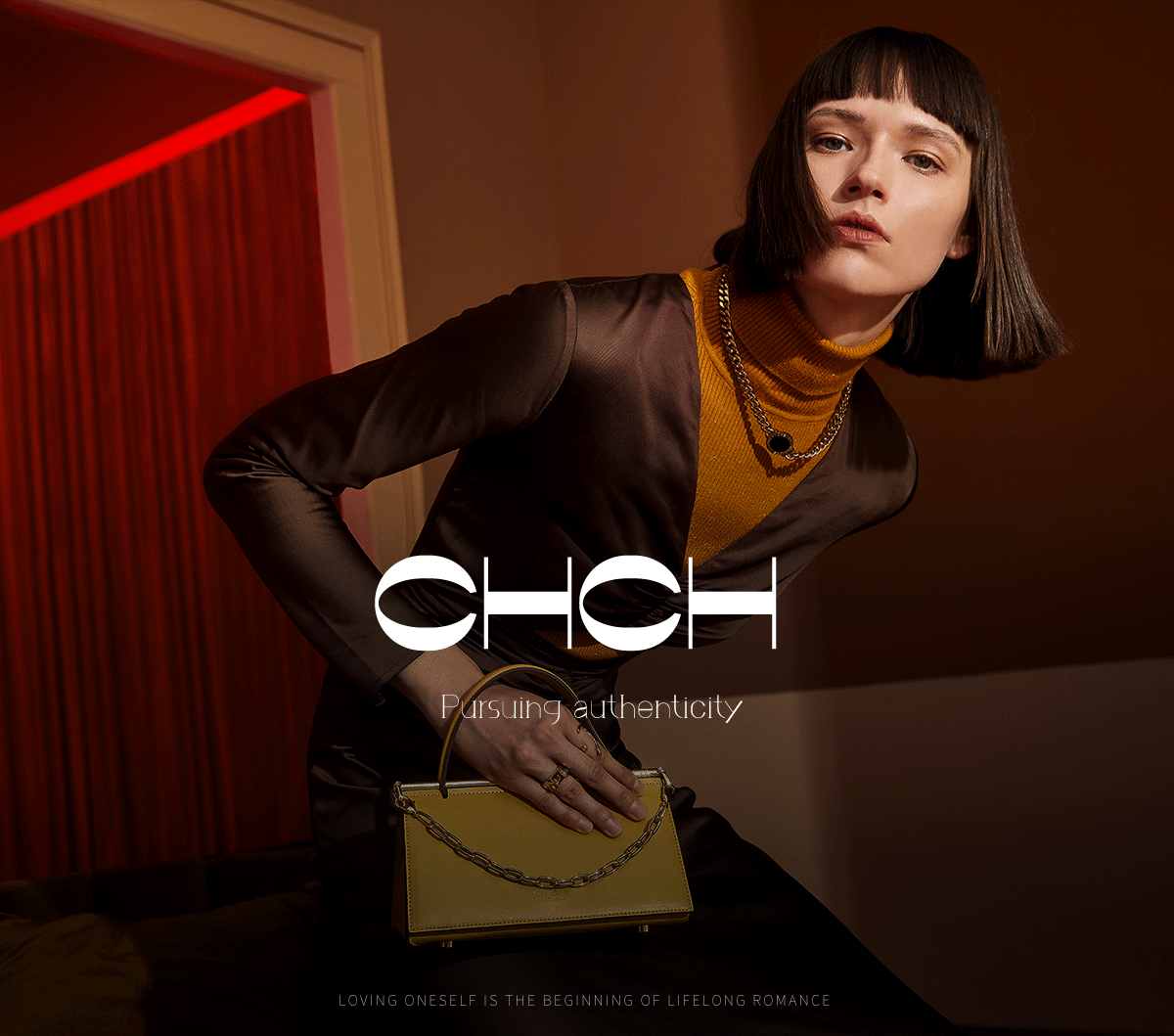 CHCH Women's Handbag 2024 New Brand Embossed Large Capacity Business Wallet