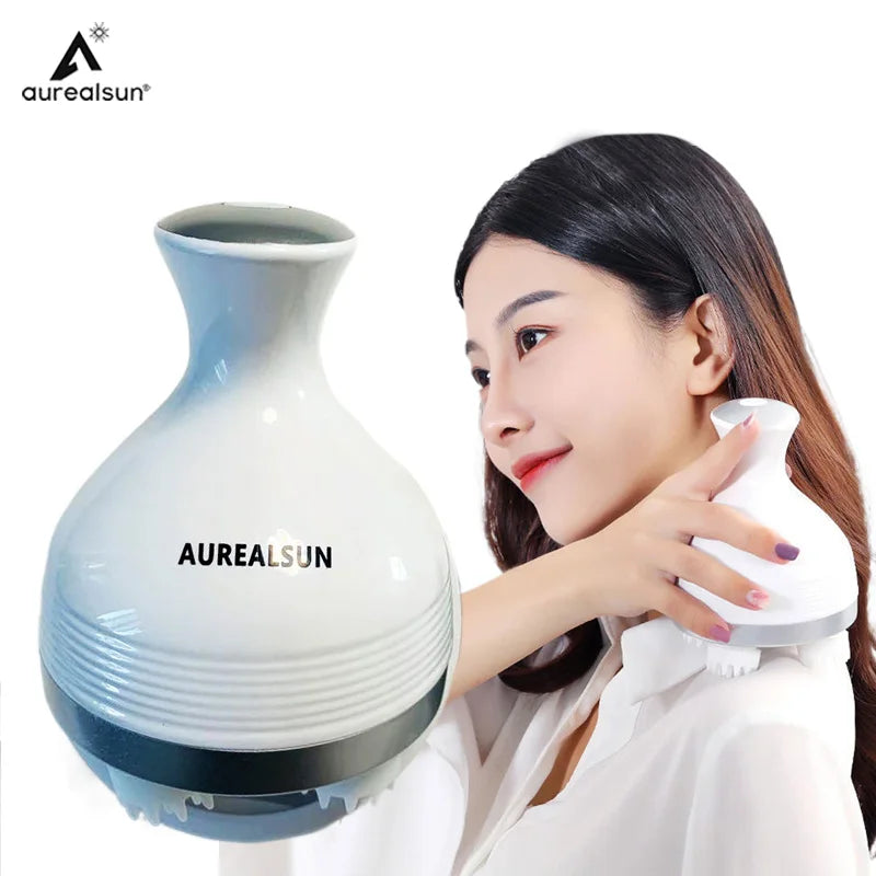 Electric Head Massage Health Care Antistress Relax Body Massagem  Deep Tissue Wireless Scalp Massager Prevent Hair Loss Relieve