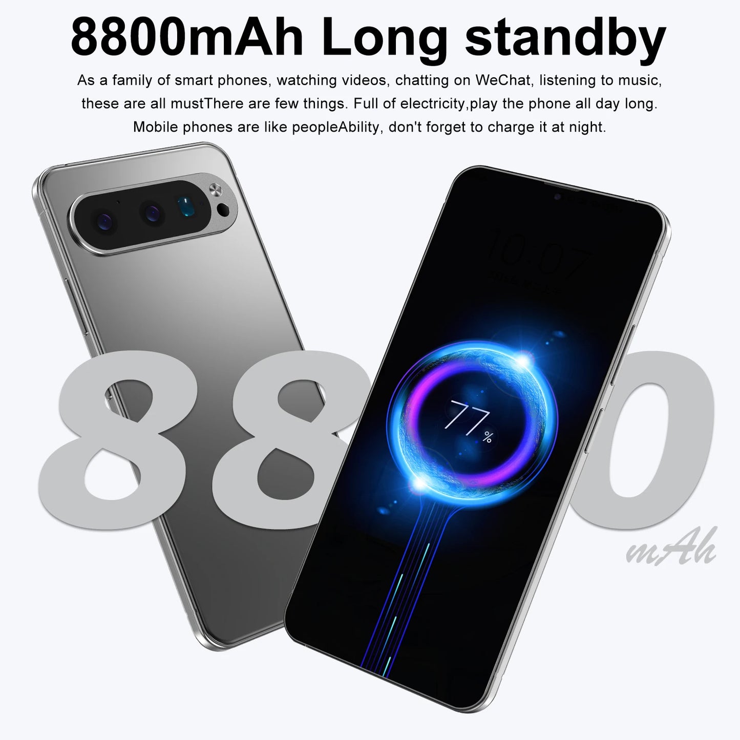 Global Version Original Pixel 9 Pro XL Smartphone 7.3 FHD 22G 2TB 8800mAh 78+108MP 4/5G Android Network Phone Unlocked