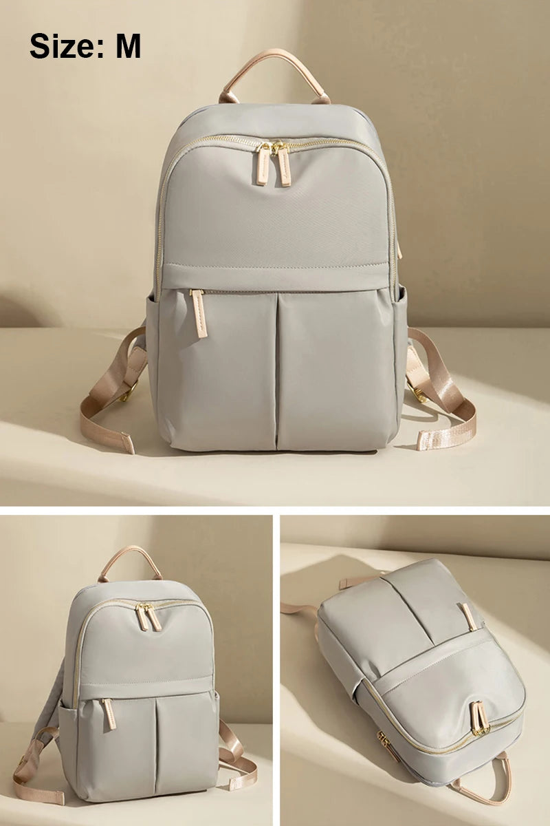 Fashion Women's Backpack Luxury Waterproof Oxford Cloth Travel Backpacks Laptop School Bag for Boys and Girls Trend Women Bag