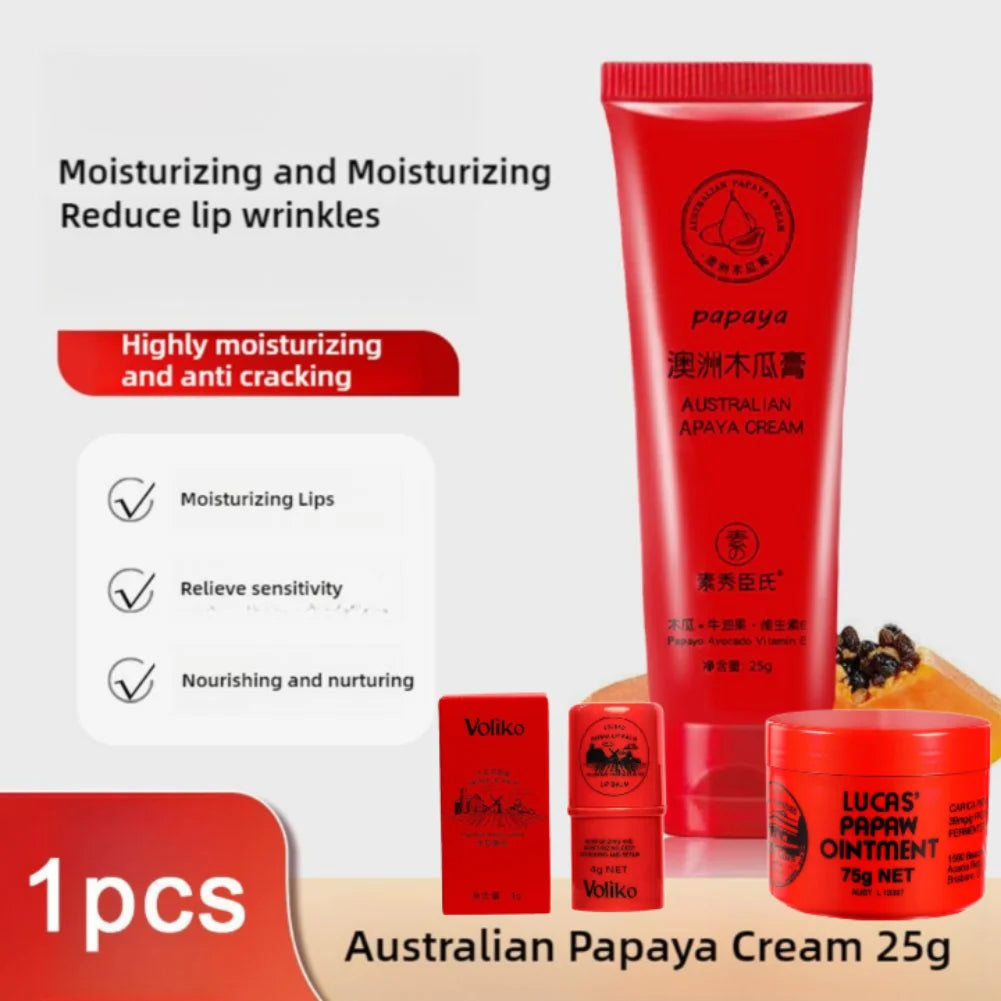 4/25/75g Papaw Papaya Balm Lipstick Universal Kids Cream Autumn Winter Moisturizing Anti Drying Body Lotion Lip Balm Lipstick