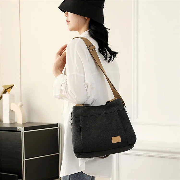 New Women's Shoulder bags Youth Female Crossbody Bag Top-Handle Bags Handbags High Quality canvas Ladies Leisure Totes Bolsa