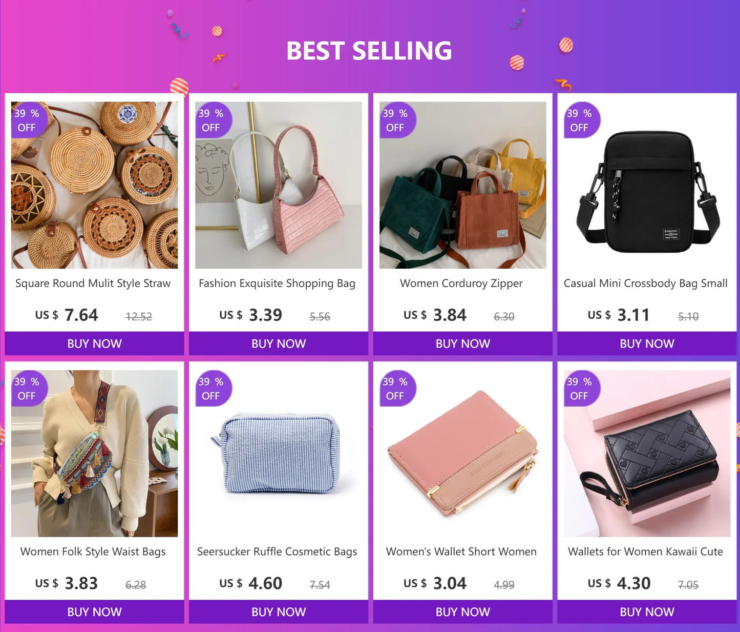 2024 New Straw Bag Portable Cute Korean Style All-match Small Basket Shopping Purse Summer Cool Retro