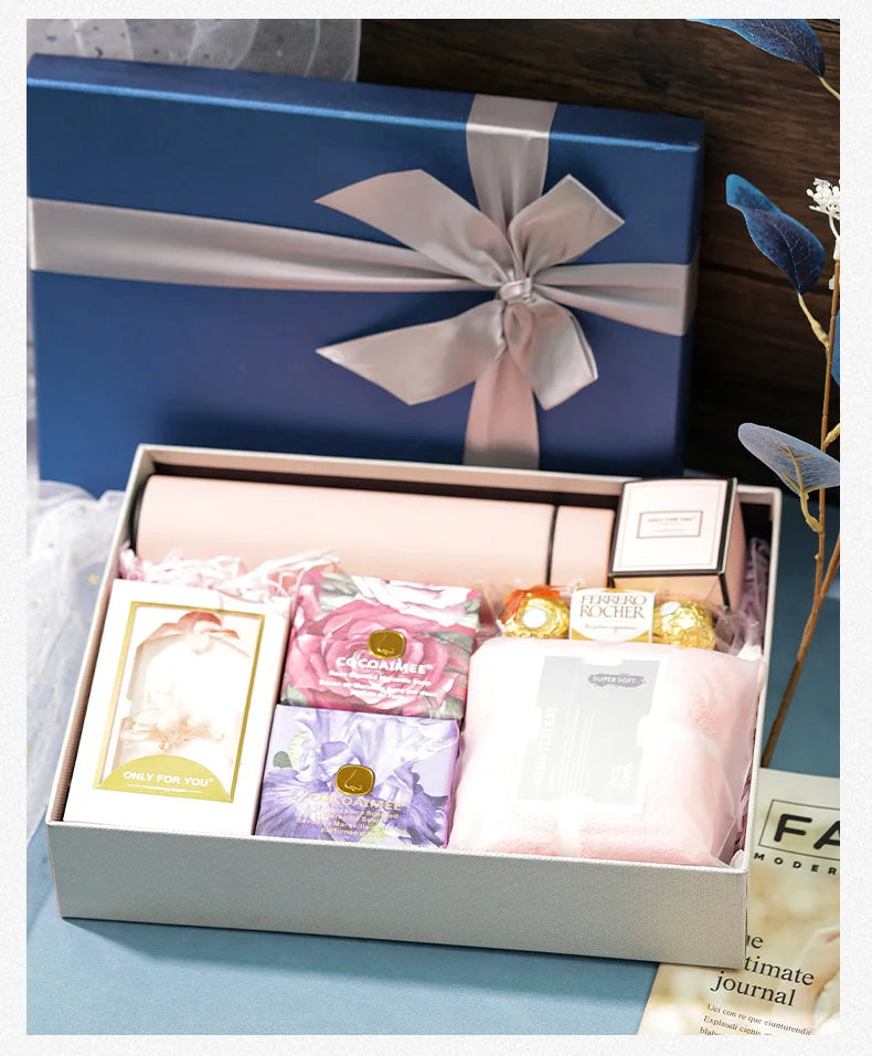 200g French Soap Mite Removing Soap Lavender French Hand Ground Soap Korean Style Baoli Wedding Gift Box Wedding Souvenir Gift