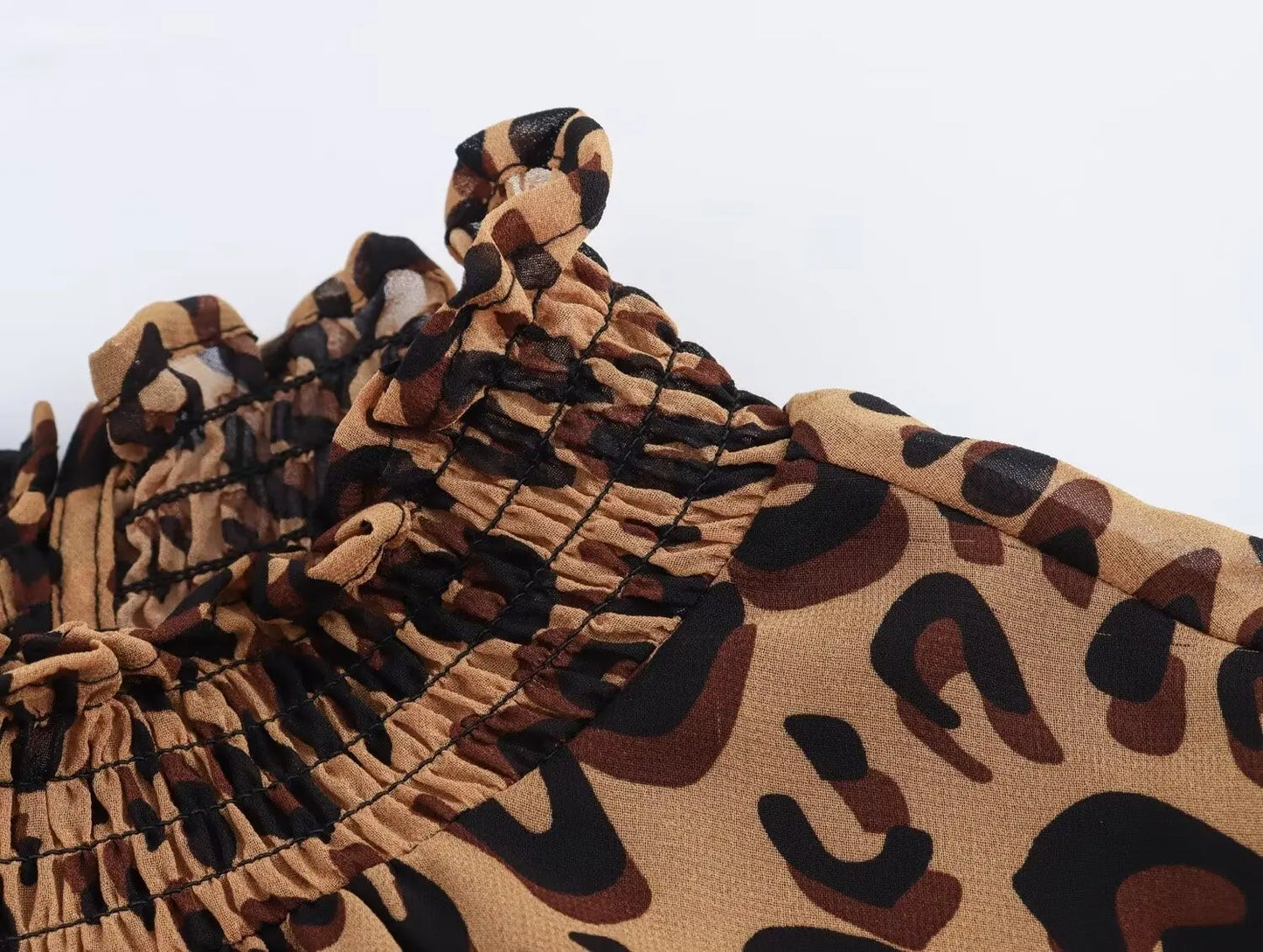 European and American style women's clothing new 2024 fashion retro leopard print long slim temperament dress