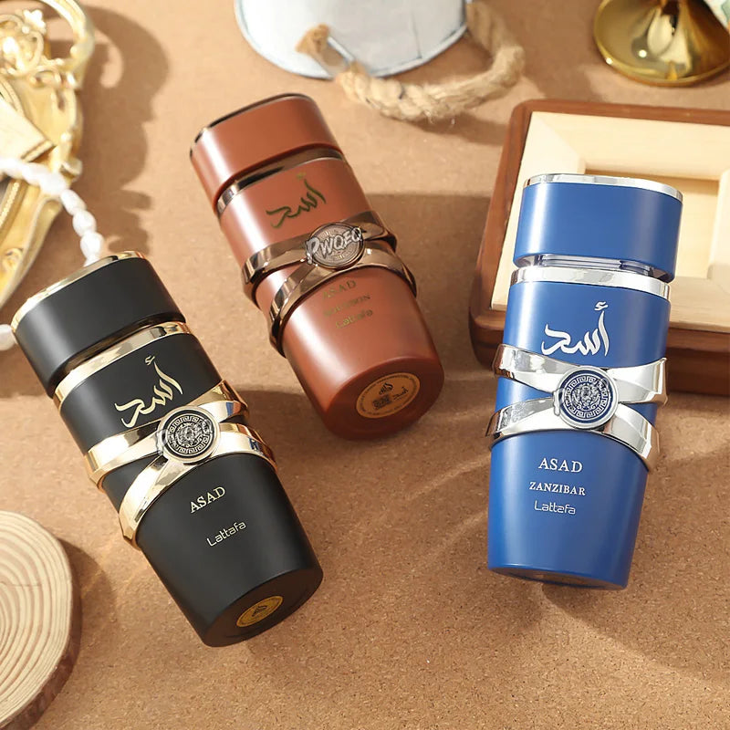 35ML/100ML 男士阿拉伯香水淡香水噴霧持久留香高品質中性費洛蒙阿拉伯男士香水