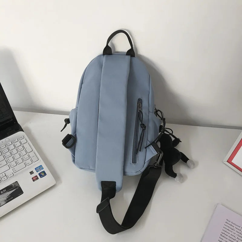 Fashion New Waist Bag Street Trend Chest Pack Shoulder Bag Unisex High Quality Nylon Belt Bags Brand Designer Phone Pack Purse