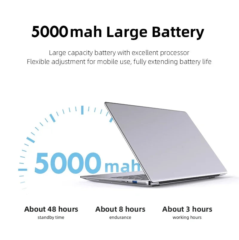 14.1'' New Laptops Windows 11 Laptop Intel i7 7500U 12GB RAM 1TB SSD Portable Office Study Laptop Computer Gaming Notebook