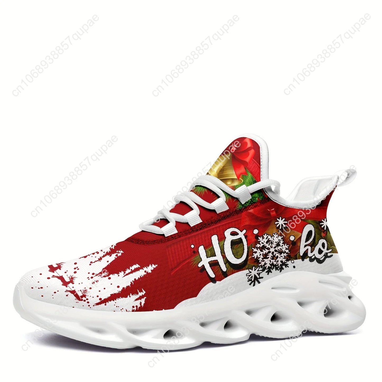 Cool Customize Christmas Flats Sneakers Mens Womens Sports Running Shoes High Quality DIY Sneaker customization Shoe