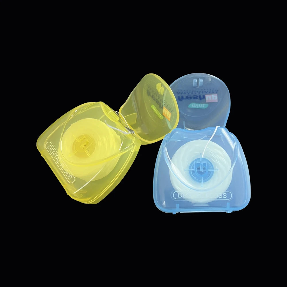Portable Dental Floss Teeth Clean Oral Care Tooth Cleaner Teeth Gap Cleaning Polymer 50M Clean Wire Mint Toothpick Cleaning