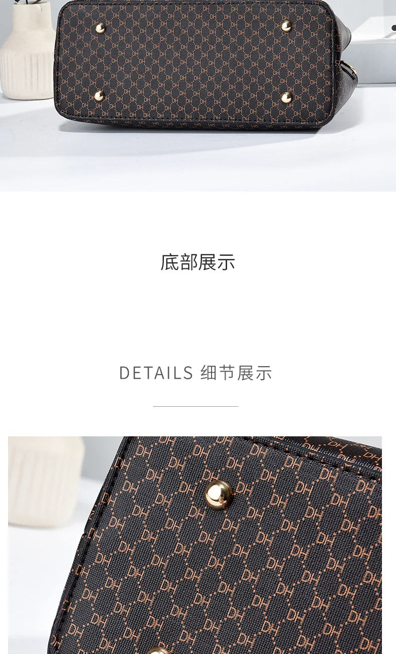 Luxury Brand Designer Women's Handbag Fashion New Shoulder Bag Women's Large Capacity High-quality Crossbody Bag Tote Bag Women