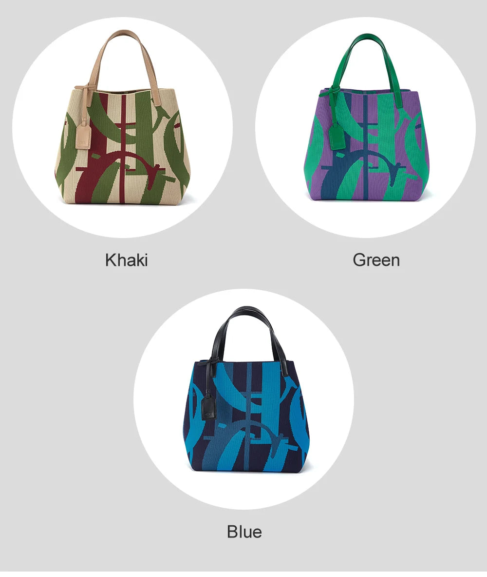 Multi-coloured Colour Retro Style Women's Large Capacity Handbags Multi-coloured Available Classic Multi-purpose Women's Handbag