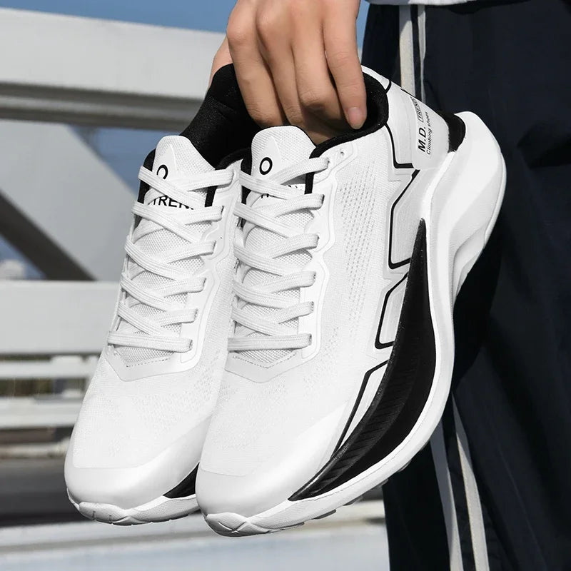 Running Shoes 2025 New White Sports Shoes for Men Man Sneakers Fashion Men Footwear Outdoor Non-slip Gym Wear Resistant Marathon