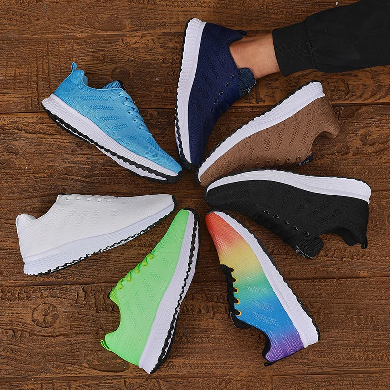 Lightweight Men's Casual Shoes Breathable Comfortable Men's Casual Sneakers 2025 New Outdoor Anti Slip Walking Shoes Sizes 36-44