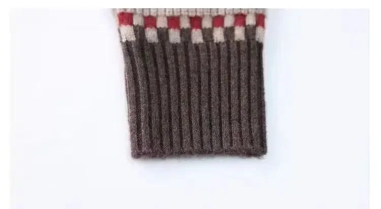 Sping Autumn New Women Sweaters Coats Stand Collar Zipper Contrast Color Pocket Fashion All-match Long Sleeve Cardigan Knit Tops