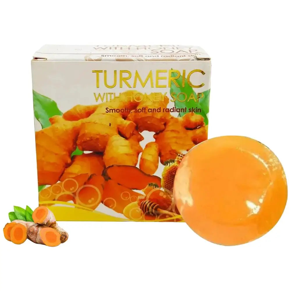 50g Face Wash Bar Soap turmeric soap bar Facial Hydrating Cleansing Face Soap Antioxidant Deep Cleansing Turmeric Soap