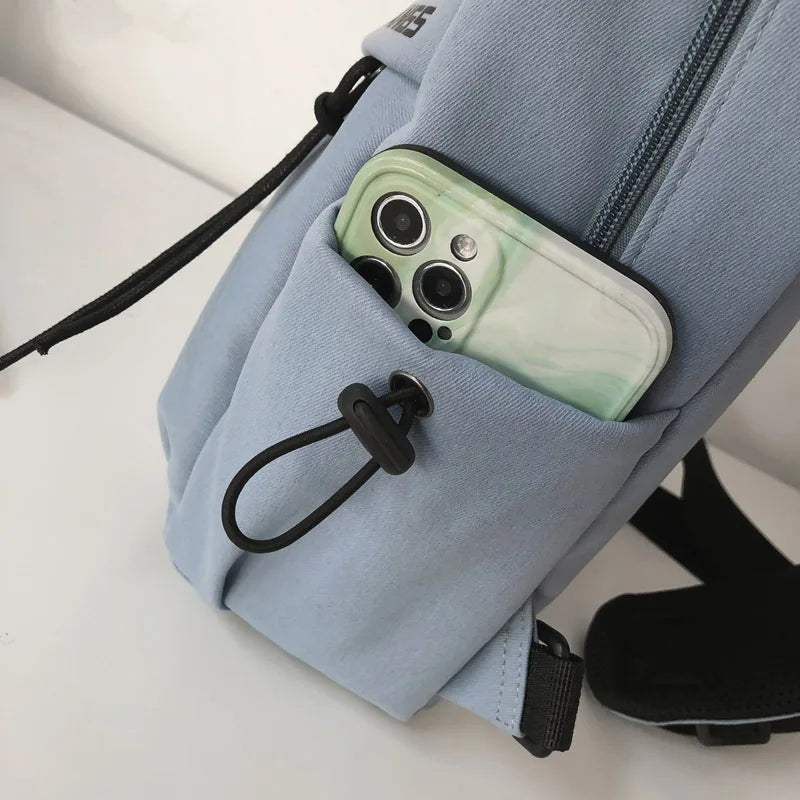 Fashion New Waist Bag Street Trend Chest Pack Shoulder Bag Unisex High Quality Nylon Belt Bags Brand Designer Phone Pack Purse