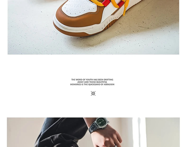 2024 Fashion Men's Casual Sneakers Platform Shoes Size 46 Comfortable Chunky Designer Skateboard Shoes for Men zapatillas hombre