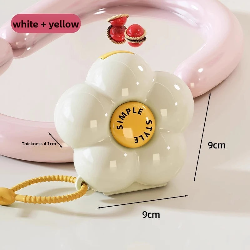 Portable, sealed, multi-functional, portable medicine box, dopamine wind medicine tablets, mini flower storage box