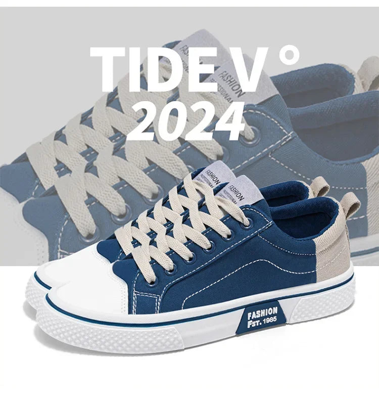 High Quality Men Canvas Shoes Original Designer Casual Shoes Hot Sale Sneakers for Men Platform Vulcanize Shoe Zapatillas Hombre