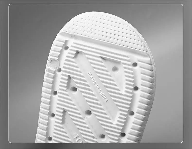 Men's Non-Slip EVA Platform Slides Comfortable Soft Sole Cloud Slippers For Indoor Outdoor Bathroom Beach Summer Sandals for Men