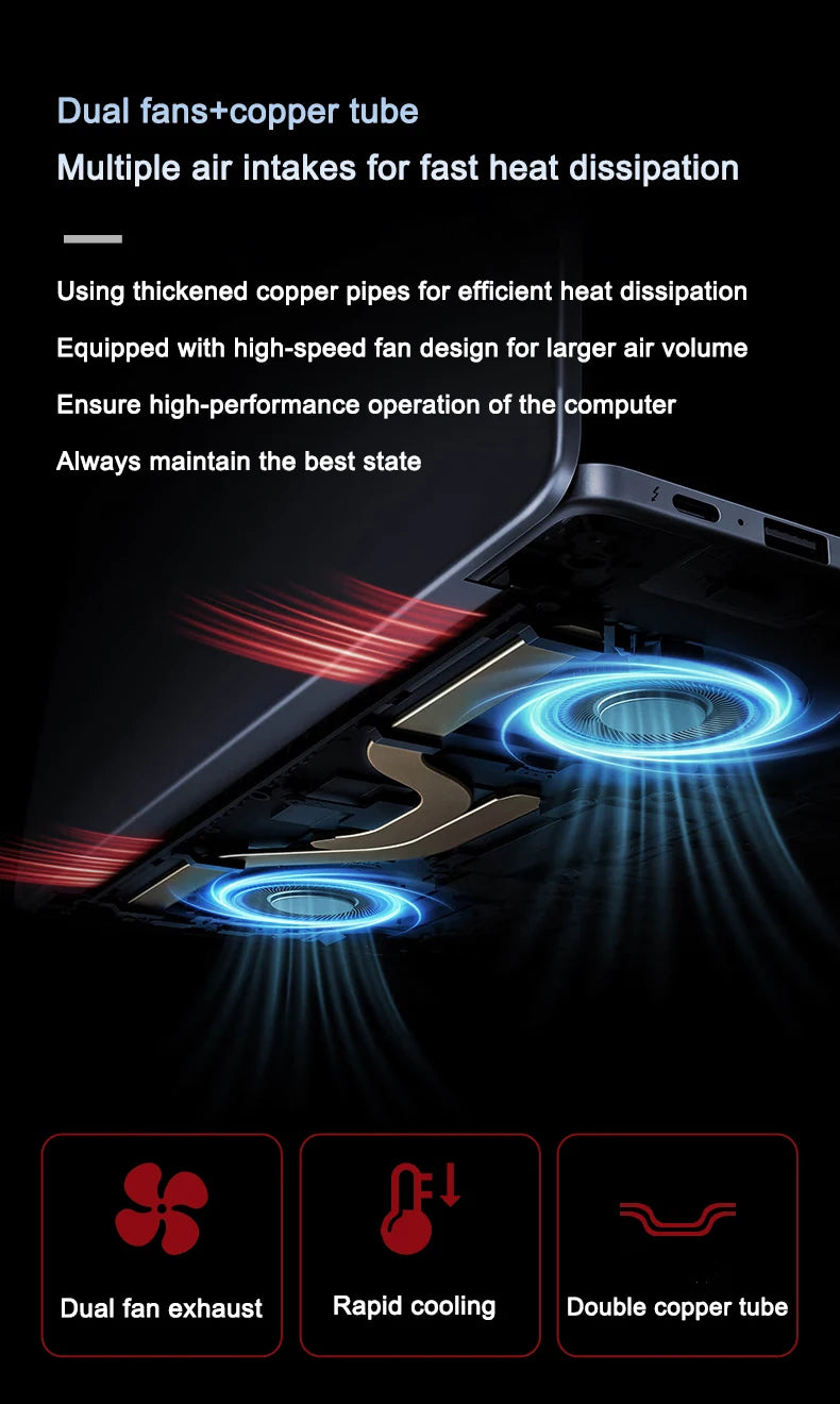 Original 15.6"  N5095 laptop, Windows 11 Professional 32GB 2048 GB fingerprint unlock backlit keyboard portable office laptop