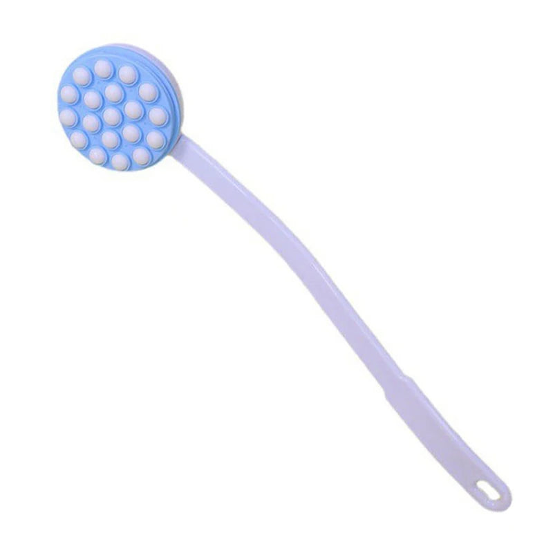 1pc Lotion Oil Cream Applicator Body Leg Back Bath Brush Scrub Massager Shower Rubbing Brush Bath Supplies Tools