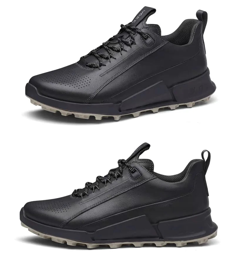 Men's Sneakers Casual Sports Shoes for Men Lightweight Leather Breathable Shoes  Mens Flat White Shoes Zapatillas Hombre