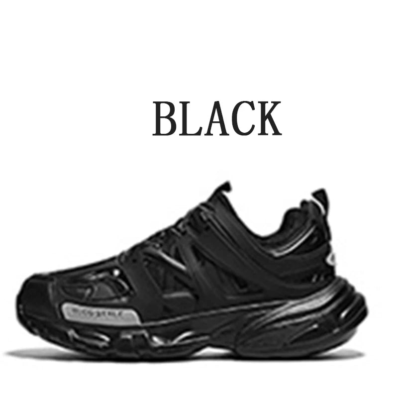 2025 Spring New Brand Design Women's Sports Shoes Fashion New Men's Thick Bottom Chunky Shoes Trendy Girls Boys Casual Shoes