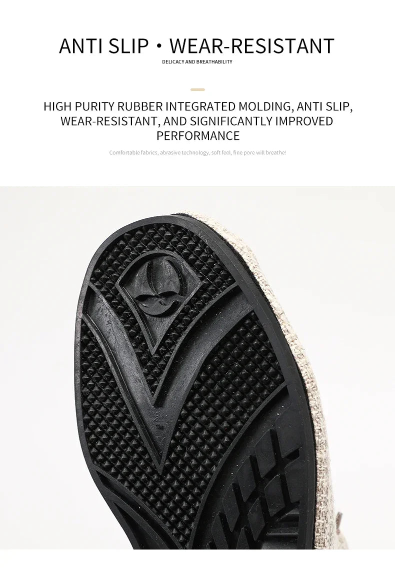 YRZL Summer Men's Canvas Boat Shoes Moccasins Casual Loafers Mens Slip-on Green Lightweight Breathable Comfortable Driving Shoe