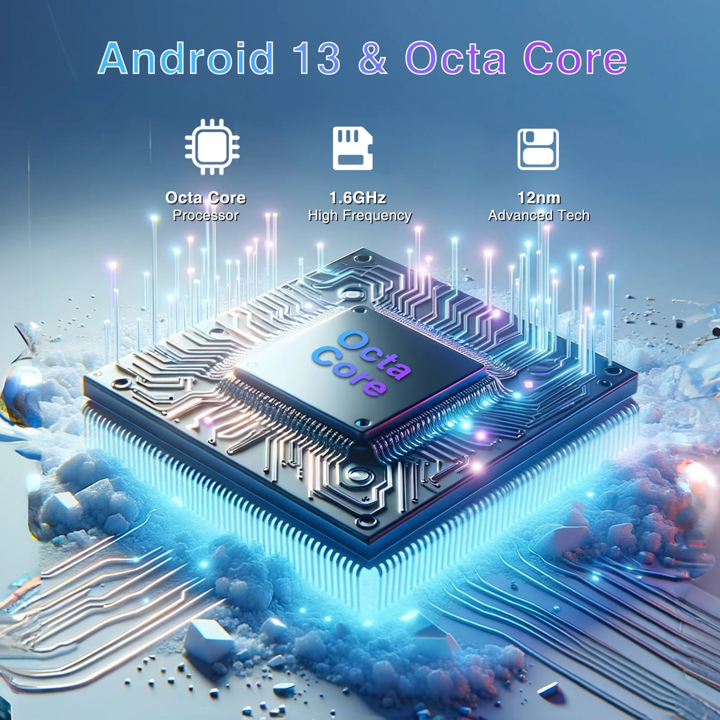 DOOGEE N50 Pro mobile phone free 20GB RAM + 256GB ROM Android 13 50MP AI camera, 6,52 inch 1TB expandable Widevine L1 4G