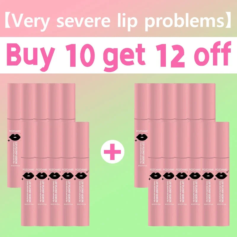 Lip plumping balm, quickly achieve extremely plump lips Instant Volumising Lip Plumper Oil Collagen Lip Gloss Moisturizer Repair