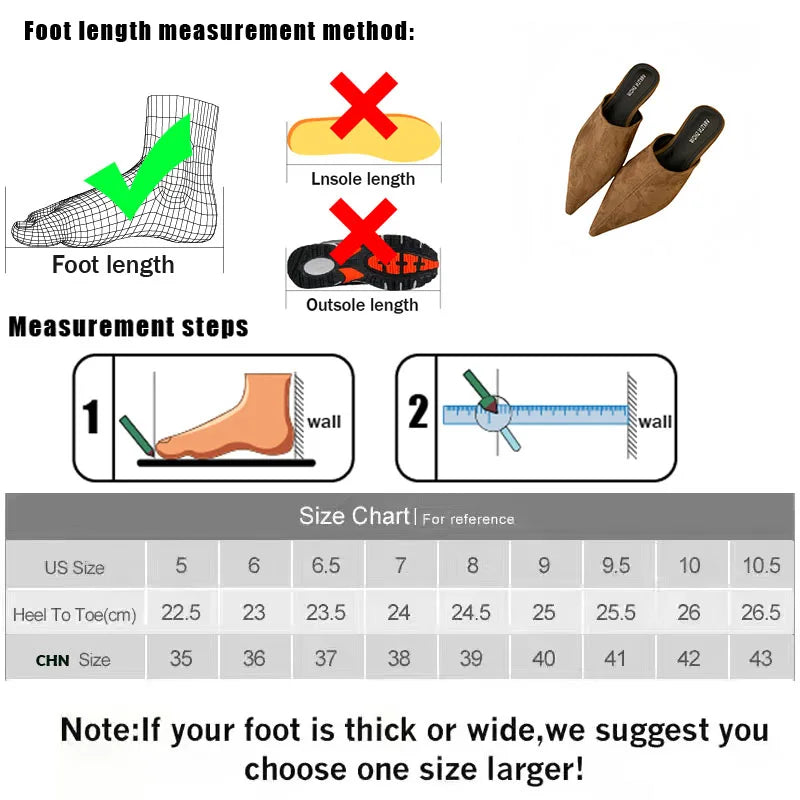 2025 Luxury Summer Beach Flats Ladies Slippers Shoes Fashion Pointed Toe Flats Slippers Women Mules Female Slides Sandals