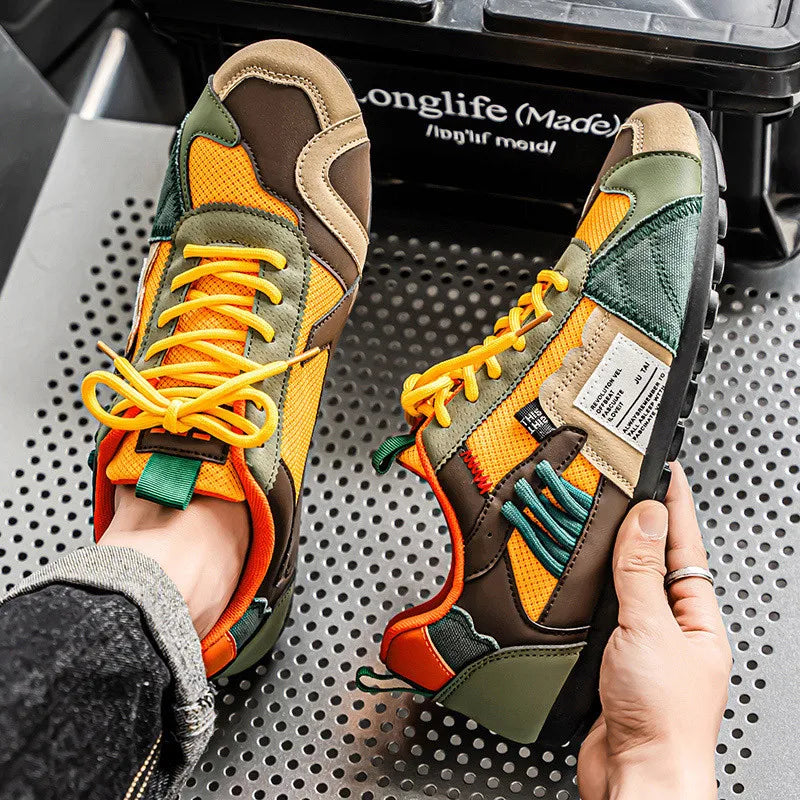 Trend Designer Shoes Man 2025 Original Casual Sneaker Men Street Sneakers Breathable Flat Men's Skate Sneaker sapatos masculinos