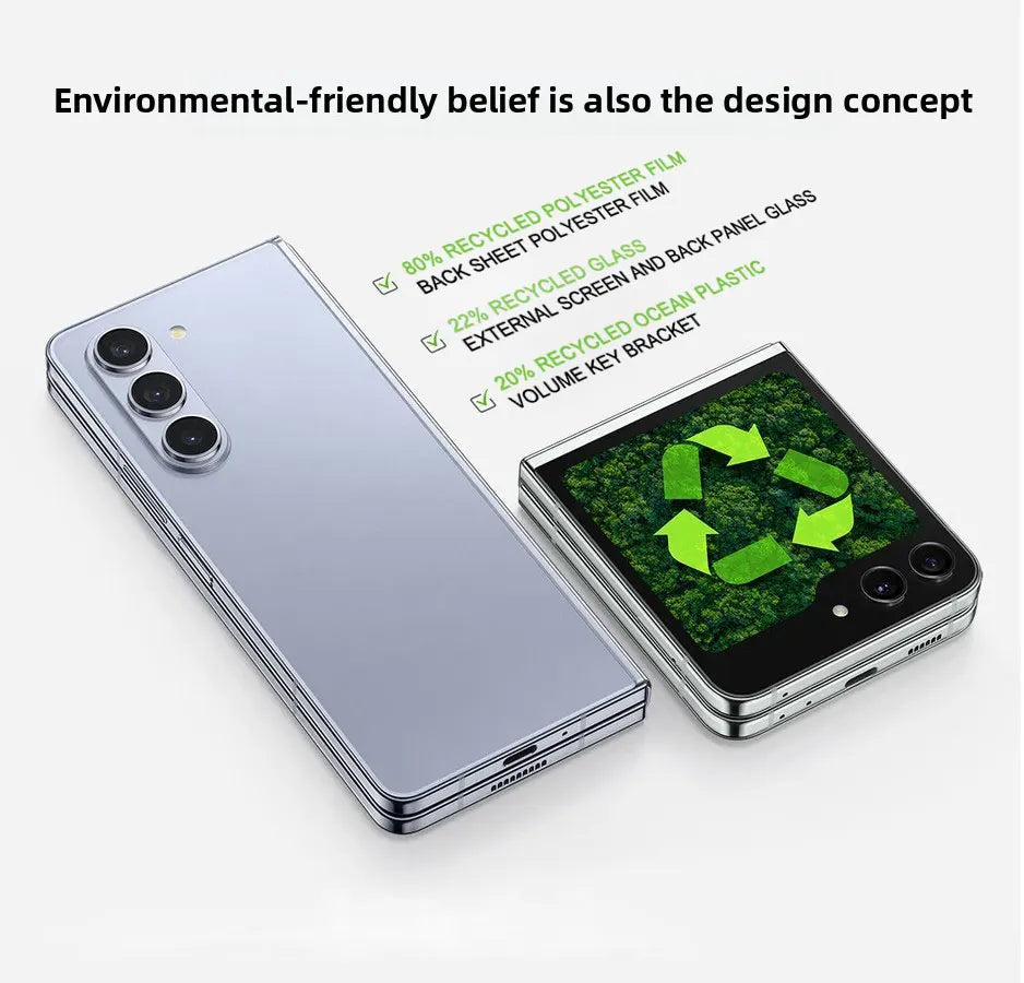 Refurbished Samsung Galaxy Z Flip 5 5G 6.7" F731U1 8+256/512GB AMOLED Unlocked Foldable Android CellPhone Excellent Condition