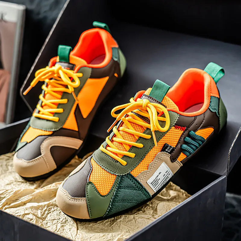 Trend Designer Shoes Man 2025 Original Casual Sneaker Men Street Sneakers Breathable Flat Men's Skate Sneaker sapatos masculinos