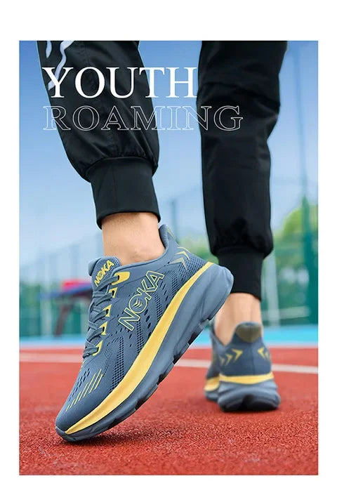 Running Shoes Carbon Board Speciality Marathon Men Sports Breathable Lightweight Women's Comfortable Athletic Nonskid Sneakers